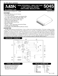 Click here to download MSK5045-3.3 Datasheet
