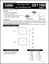 Click here to download MSK591XKRHG Datasheet