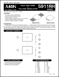 Click here to download MSK591XERHG Datasheet