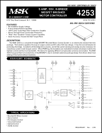 Click here to download MSK4253 Datasheet