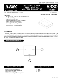 Click here to download MSK5330-15E Datasheet