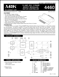 Click here to download MSK4460D Datasheet