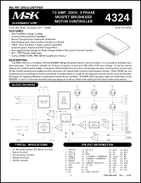 Click here to download MSK4324D Datasheet