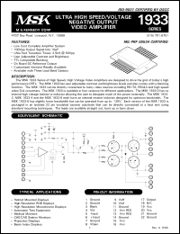Click here to download MSK1933 Datasheet