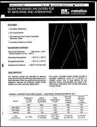 Click here to download MPN3001A15 Datasheet