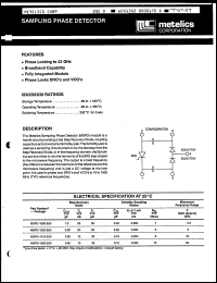 Click here to download MSPD1012E50 Datasheet