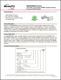 Click here to download M60508ECCD Datasheet