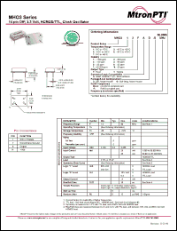 Click here to download MHO327TAD Datasheet