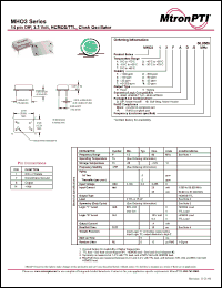 Click here to download MHO367TCD Datasheet