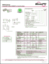 Click here to download MHO366TCD Datasheet
