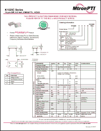 Click here to download K1525CAM-R Datasheet