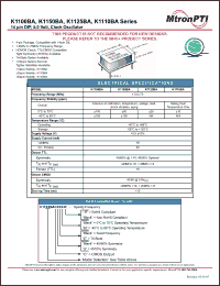Click here to download K1125BACM-R Datasheet
