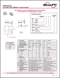 Click here to download K550CSE Datasheet