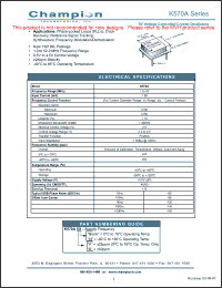 Click here to download K570A Datasheet