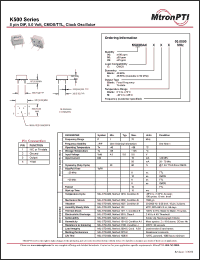 Click here to download K525CEM Datasheet