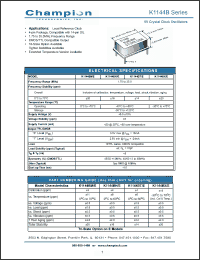 Click here to download K1144BXE Datasheet
