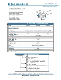 Click here to download K3500GA Datasheet