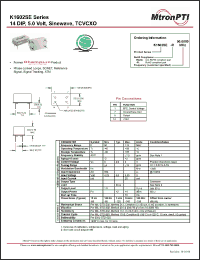 Click here to download K1602SE-R Datasheet