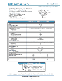 Click here to download K573AA Datasheet