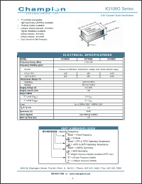 Click here to download K3100GA Datasheet