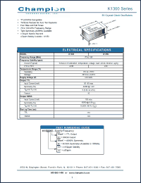 Click here to download K1350 Datasheet