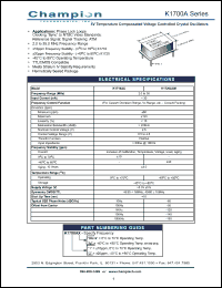 Click here to download K1700A Datasheet