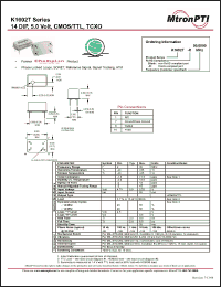 Click here to download K1602T-R Datasheet