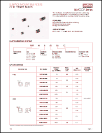 Click here to download BLM21A221SG Datasheet