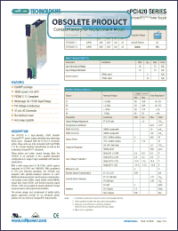 Click here to download CPCI420D-1 Datasheet