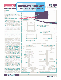 Click here to download DM-2115 Datasheet