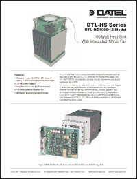 Click here to download DTLHS-100D12 Datasheet