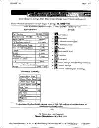 Click here to download BLM41A600S Datasheet