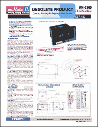 Click here to download DM-2100 Datasheet