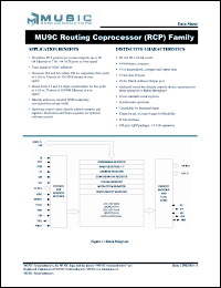 Click here to download MU9C4K64-12 Datasheet
