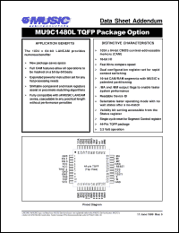 Click here to download MU9C1480L-90TAC Datasheet