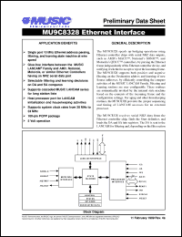 Click here to download MU9C8328-RDC Datasheet