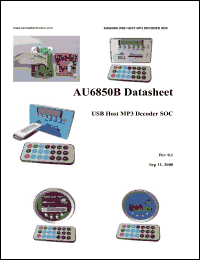 Click here to download AU6850B Datasheet