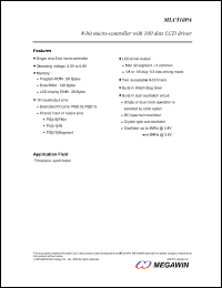 Click here to download MLC510PA Datasheet