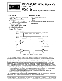 Click here to download MX019TN Datasheet
