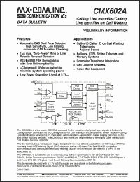 Click here to download CMX602AD4 Datasheet