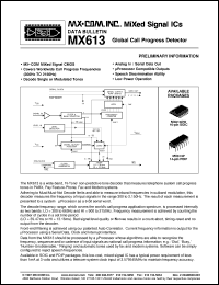 Click here to download MX613P Datasheet