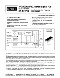 Click here to download MX623P Datasheet