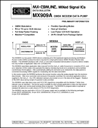 Click here to download MX919BDS Datasheet
