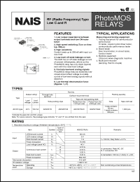 Click here to download AQV221NAZ Datasheet