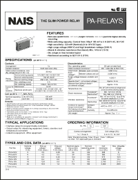 Click here to download PA1A-5 Datasheet