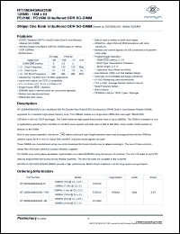 Click here to download NT128D64S88A2GM-75B Datasheet