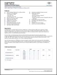 Click here to download NT256S64V88A0G-8B Datasheet