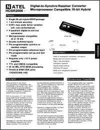 Click here to download HDSR2006-24S Datasheet