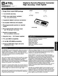 Click here to download HDSR2514-34S Datasheet