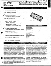 Click here to download HSD1026-160S Datasheet